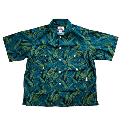 Battenwear x Post O'Alls T&C Shirts - Black Banana Leaf