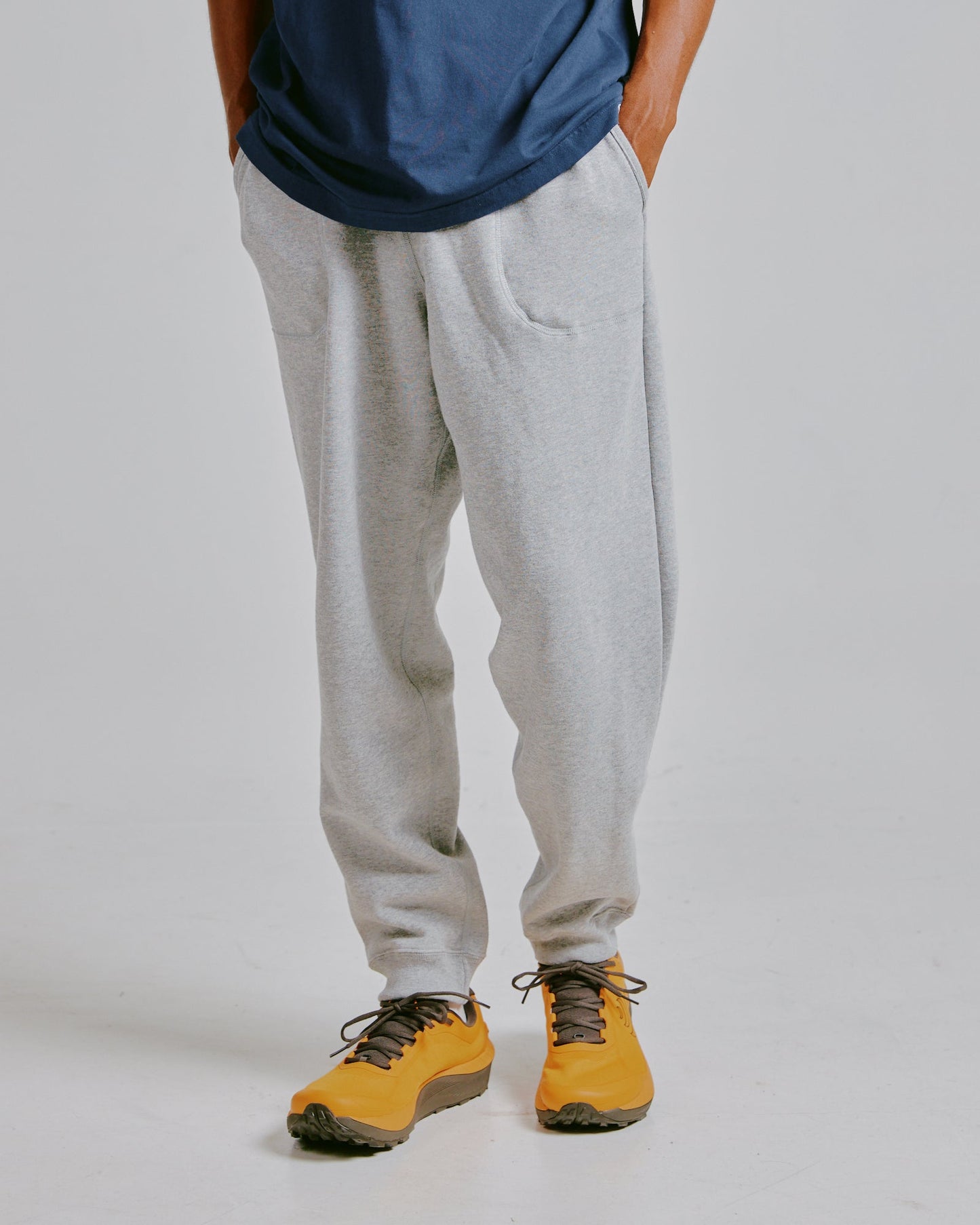 Step-Up Sweatpants / Heather Grey