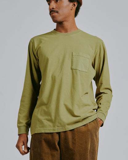 L/S Pocket Tee / White