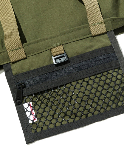 Packable Tote - Olive Drab x Tan