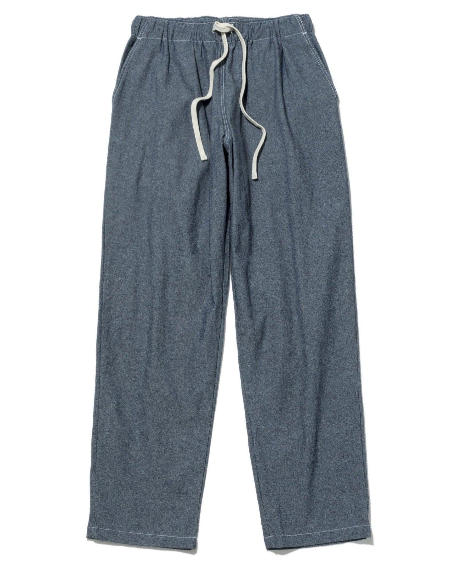 SS27 - Active Lazy Pants - Blue Chambray