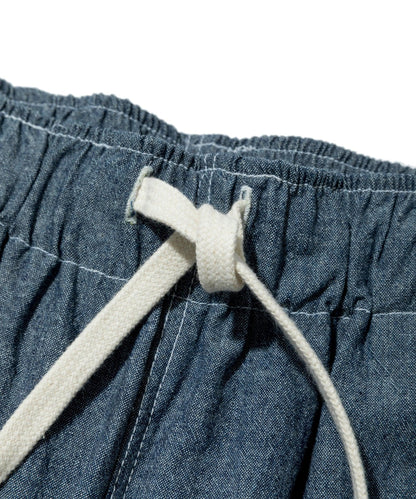 SS27 - Active Lazy Pants - Blue Chambray
