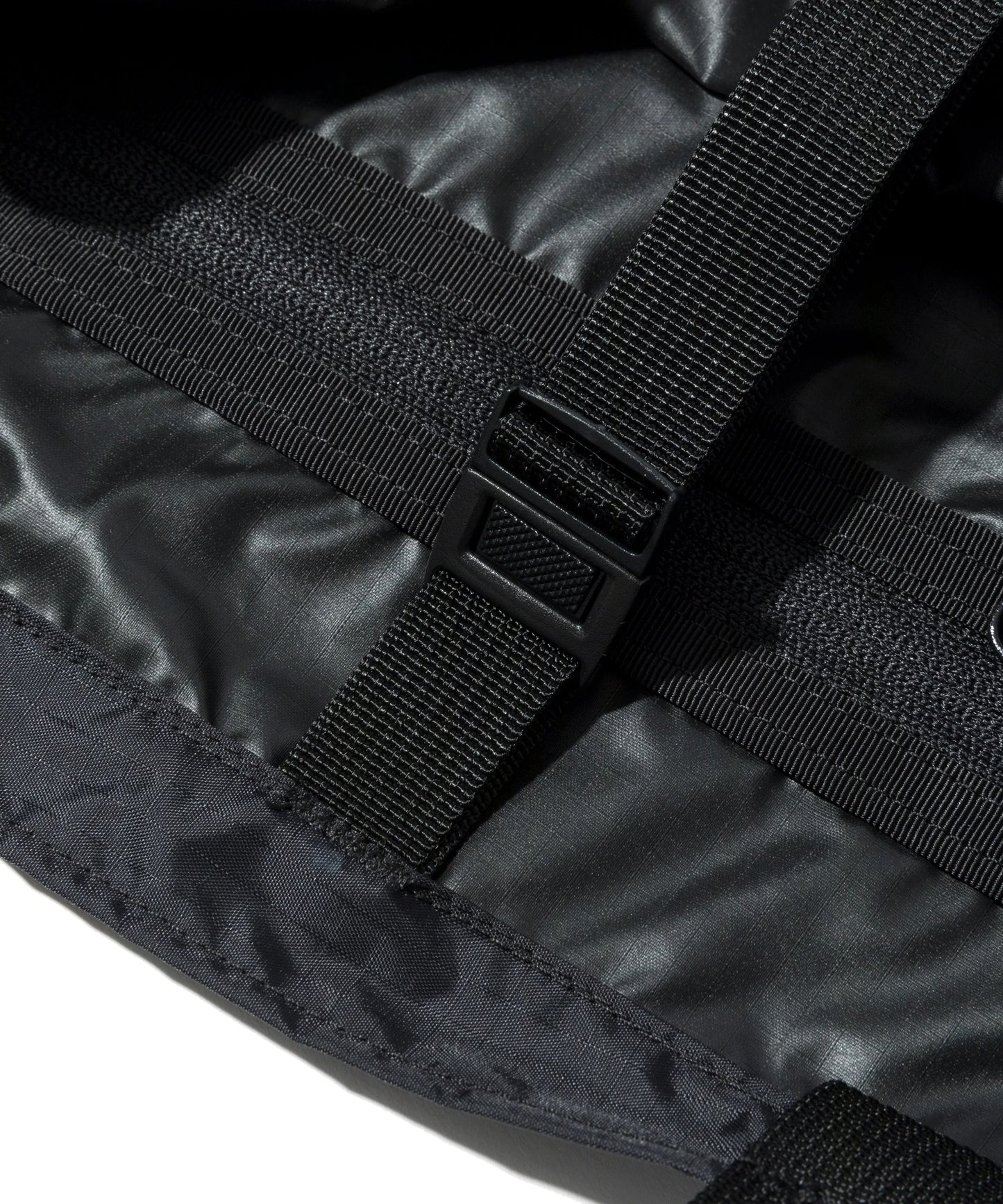 Mini Packable Tote - Black Nylon x Black