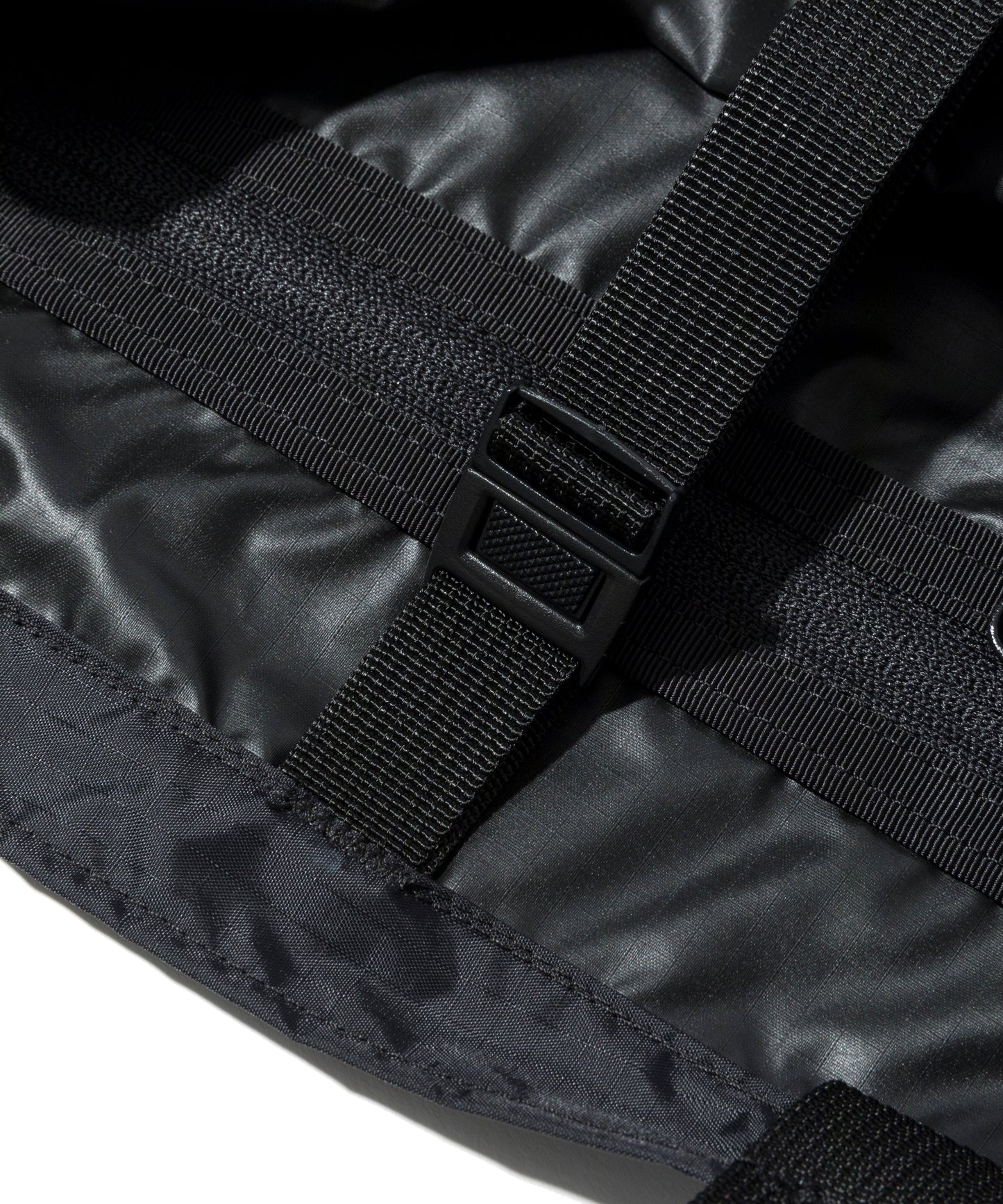 SS27 - Mini Packable Tote - Black Nylon x Black