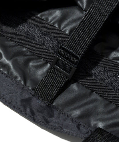 SS27 - Mini Packable Tote - Black Nylon x Black