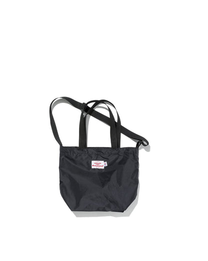 Mini Packable Tote / Black x Black