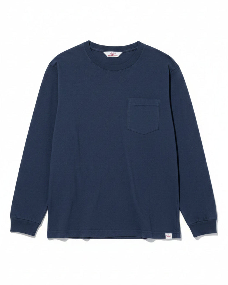 L/S Pocket Tee - Navy