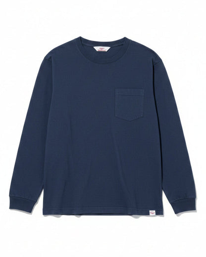 L/S Pocket Tee - Navy