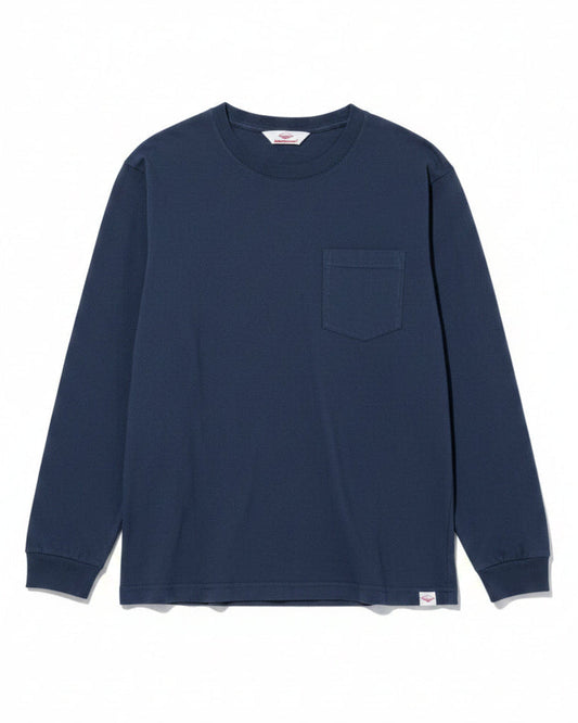 SS27 - L/S Pocket Tee - Navy