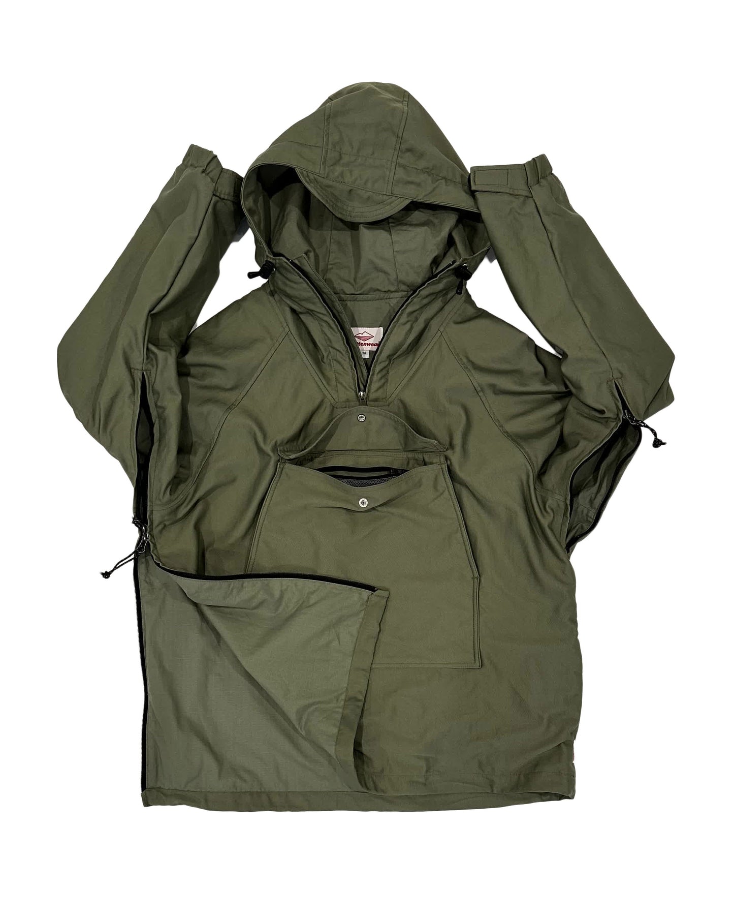 Scout Anorak / Olive Back Sateen