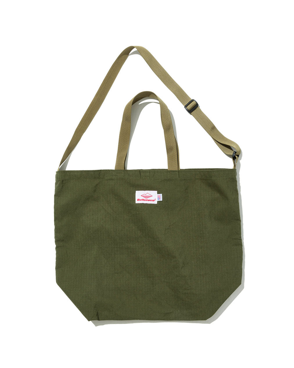SS27 - Packable Tote - Olive Drab x Tan