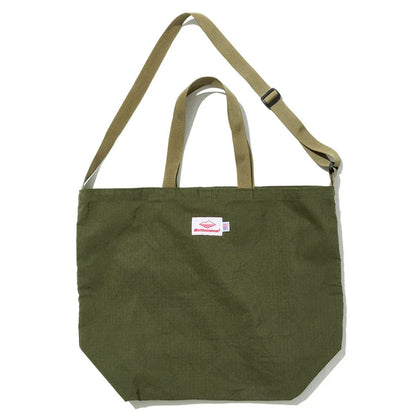 Packable Tote - Olive Drab x Tan