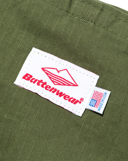 Packable Tote / Olive Drab x Tan