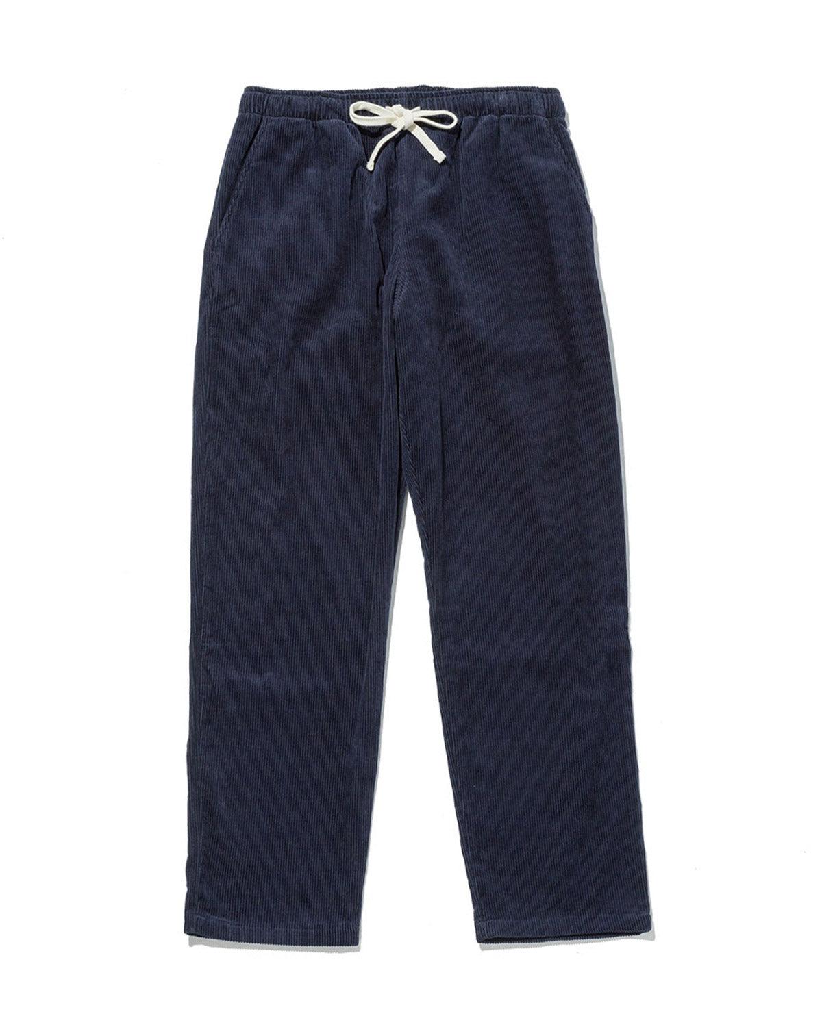 Active Lazy  Pants - Navy Corduroy
