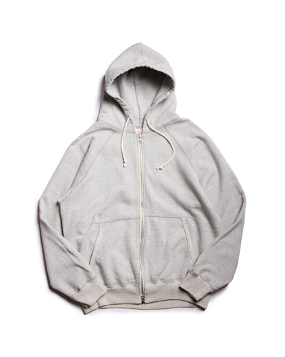Zip Reach-Up Hoody V.2 / Heather Grey