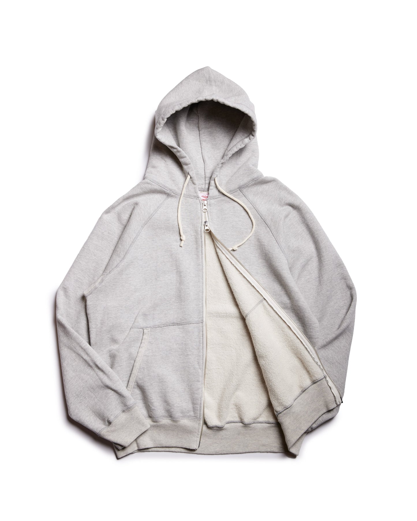 Zip Reach-Up Hoody V.2 / Heather Grey