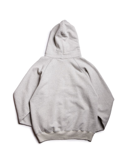Zip Reach-Up Hoody V.2 / Heather Grey