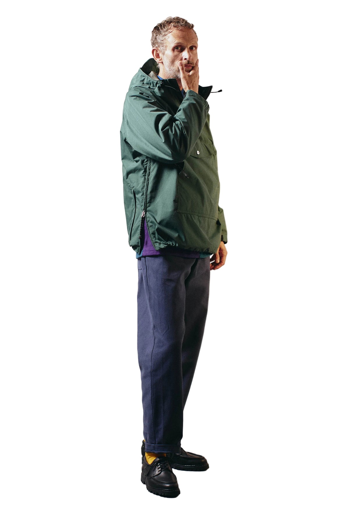 Scout Anorak - Hunter Green Nylon