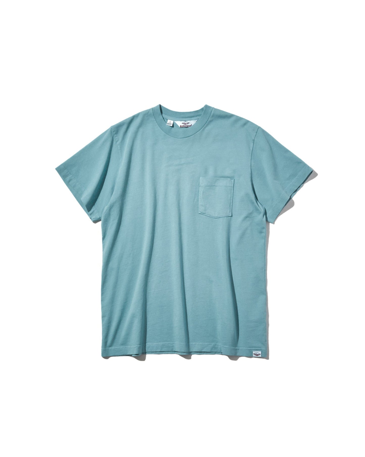S/S Pocket Tee / Light Blue
