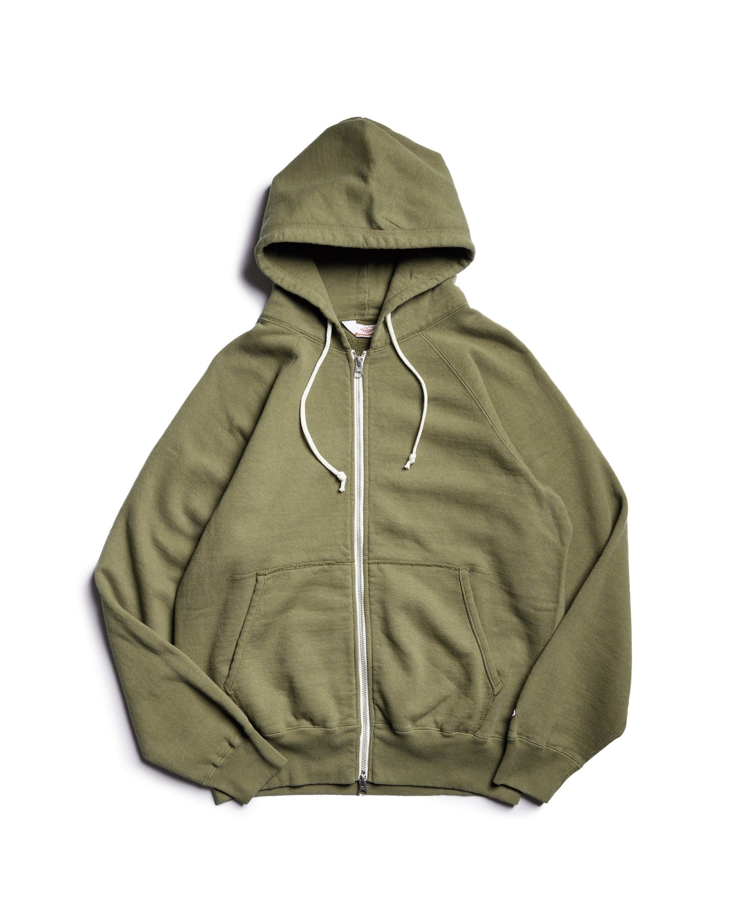 Zip Reach-Up Hoody V.2 / Olive