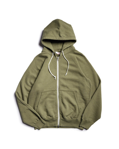 Zip Reach-Up Hoody V.2 / Olive