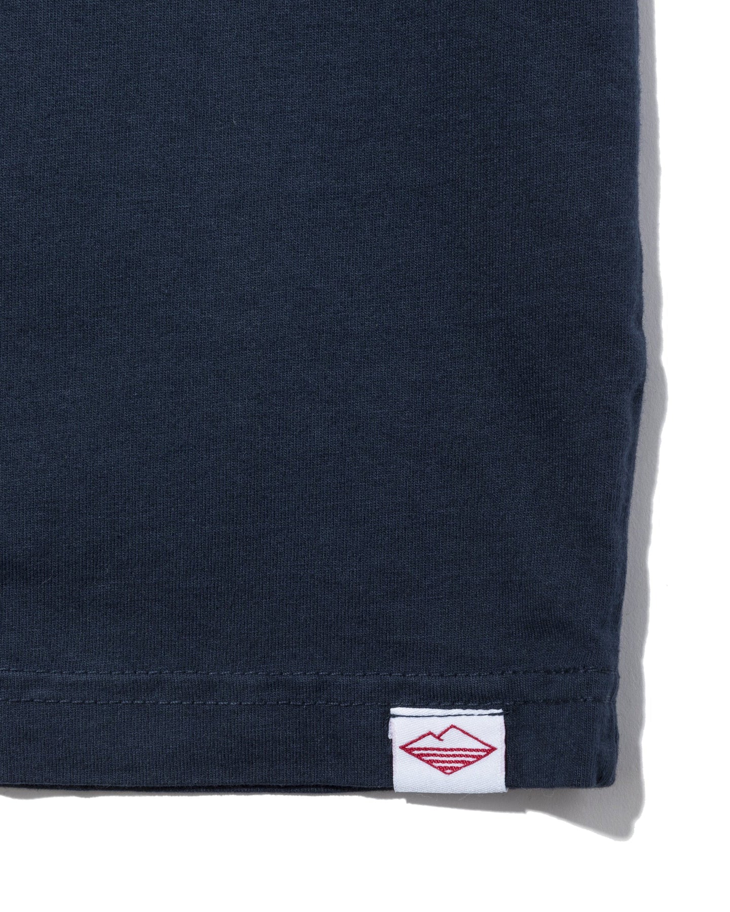 Team S/S Pocket Tee / Navy x White