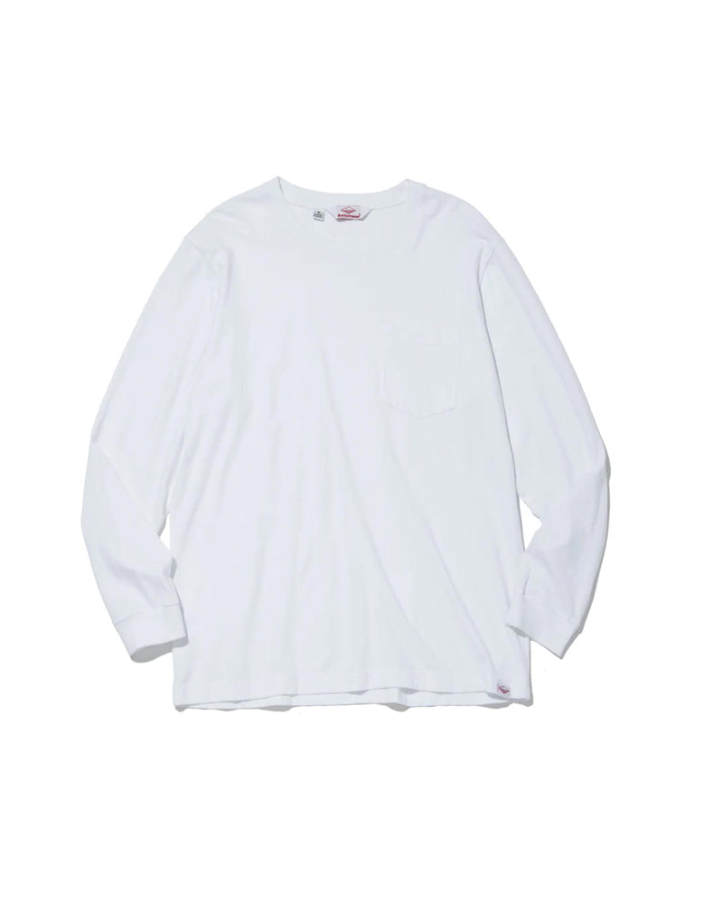 L/S Pocket Tee / White