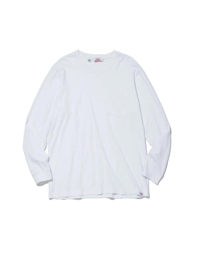 L/S Pocket Tee / White
