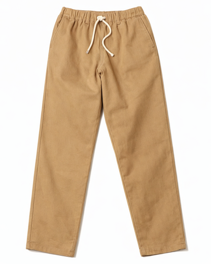 Active Lazy Pants - Brown Beige Chino