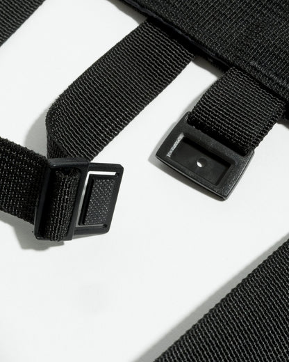 Mesh Tote - Black  _ Black