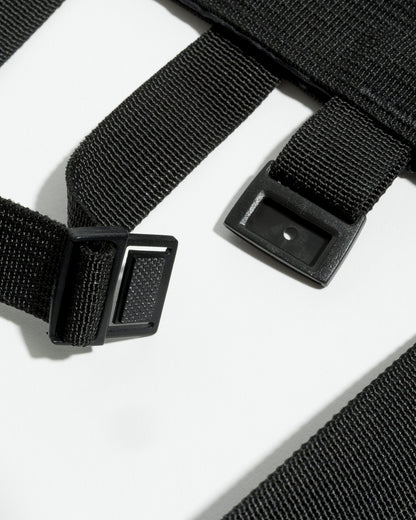 SS27 - Mesh Tote - Black  _ Black