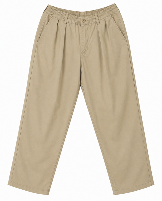 SS27 - Weekend Pants-Pale Khaki