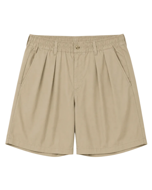 SS27 - Weekend Shorts-Pale Khaki