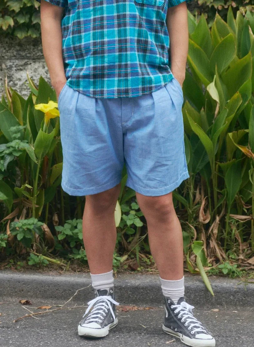 Weekend Shorts - Blue Dungaree